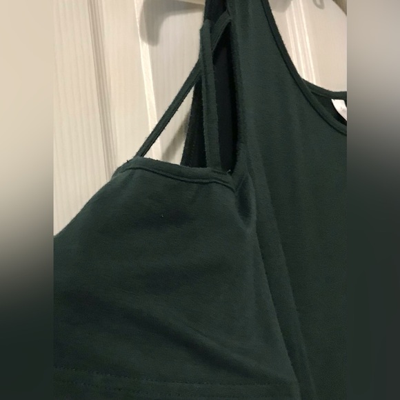 Ladies Dark Green Top - Picture 2 of 4